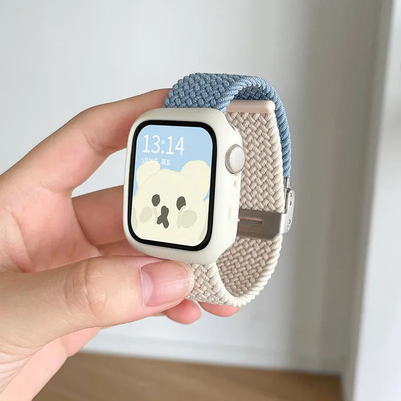 Candy Silicone Apple Watch Case & Strap - Protective Band Cover for Series 11 10 9 8 7 SE 6 5 4 Ultra 49mm 45mm 41mm 44mm 40mm