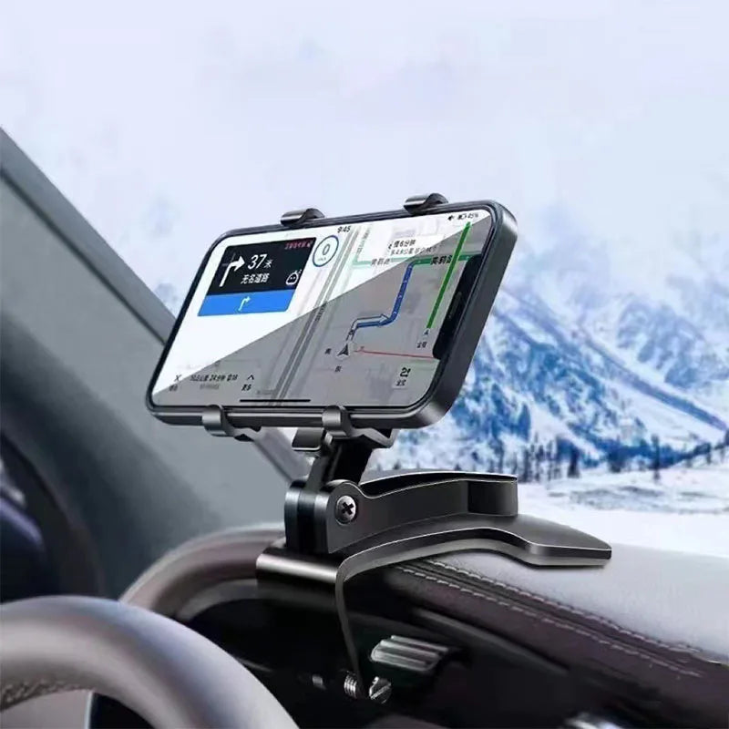 Multi-Function Car Mobile Phone Mount – Instrument Cluster & Rearview Mirror Navigation Bracket