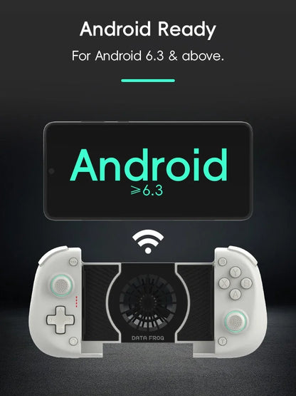 DATA FROG X3 Wireless Game Controller — Android Controller for Samsung Galaxy, Compatible with PUBG Mobile