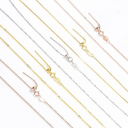 TrustDavis 925 Sterling Silver Cross Necklace – Box Chain Pendant, Universal Jewelry for Women, Wedding & DIY
