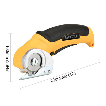 6mm Electric Rotary Cutter – Fabric, Paperboard, Leather, and Plastic Trimmer Scissors for Precise Cutting