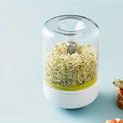 Hydroponic Sprout Dish Set - 1/2 PCS, Vegetable and Bean Seeding Pots, Household Plant Germination Trays for Nursery and Growth