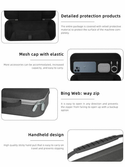 EVA Protective Case for PS Portal Game Console – Portable Shockproof Storage Handbag Box, Travel Accessories