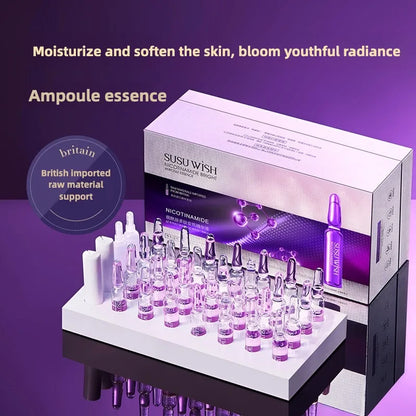 Niacinamide Peptide Ampoule Serum – Anti-Aging, Pore Shrink & Deep Moisturizing Facial Essence