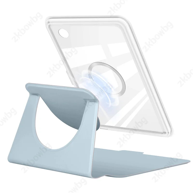 Transparent Acrylic Back Case for Kobo Clara & Clara Colour 6" – Magnetic Rotating eReader Cover