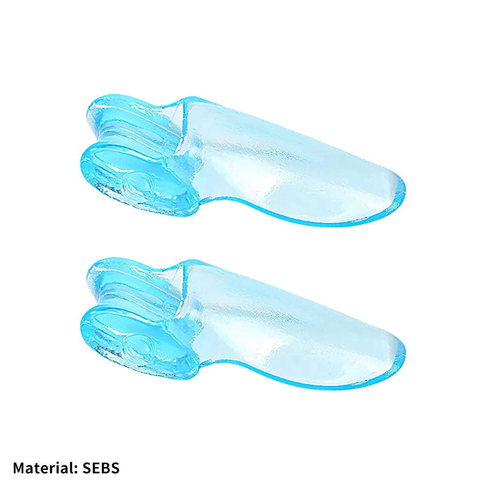 Silicone Toe Separator & Finger Protector – Gel Orthopedic Bunion, Hallux Valgus Corrector, Pedicure Spacer for Feet Care