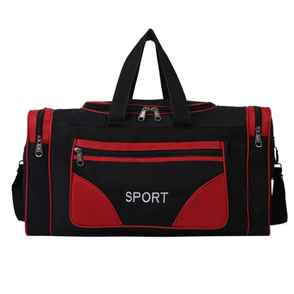 Oxford Fitness Bag – Large Capacity Waterproof Yoga & Sports Backpack with Adjustable Shoulder Strap for Outdoor Football