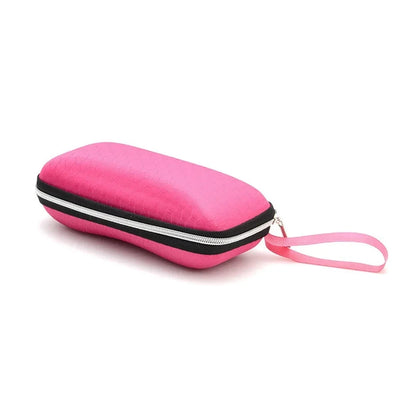 Eyewear Case with Lanyard and Zipper - Universal Sunglasses and Glasses Box for Men and Women, Durable Protective Cover