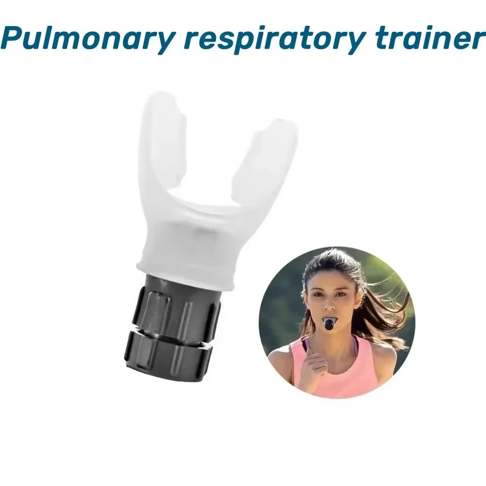 Portable Breathing Exercise Device – Lung Fitness Exerciser with Adjustable Resistance for Endurance Training
