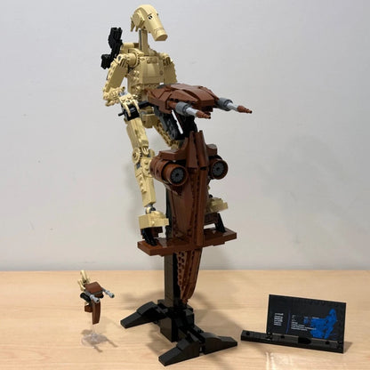 MINISO 2025 Battle Droid Building Blocks — 1088PCS Model Toy | Kids Gift Compatible 75428