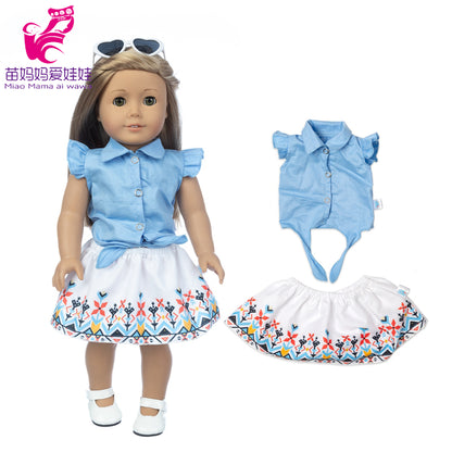 18-Inch American Girl Doll Clothes – Coat, Tights & Pants Outfit for Newborn & Baby Dolls