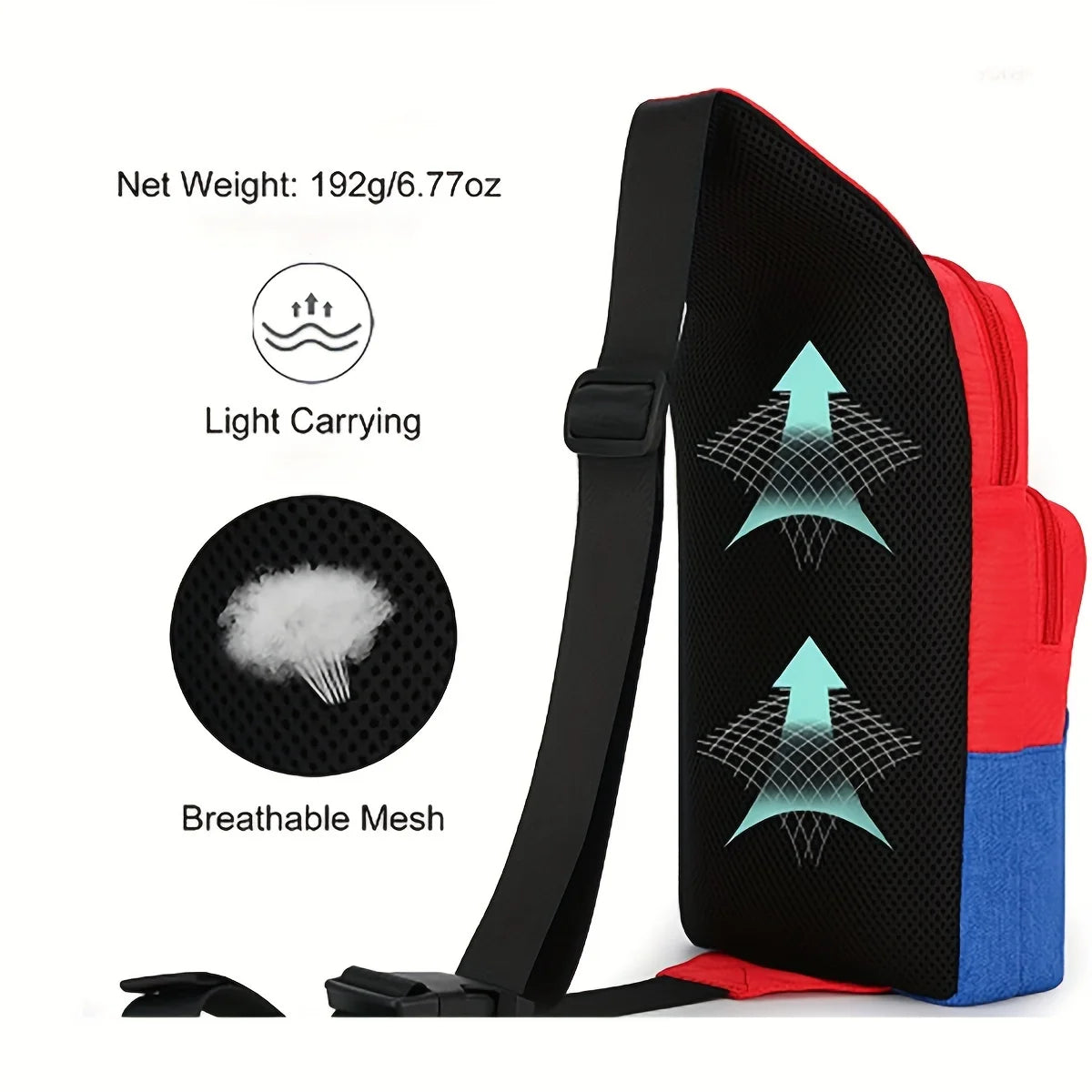 Cute Waterproof Travel Bag for Nintendo Switch/Lite/OLED & Steam Deck – Crossbody Shoulder Chest Console Accessory Bag