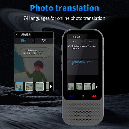 S80 Pro Portable Language Translator Device - 138 Languages, Voice & Offline Translation, ChatGPT Function
