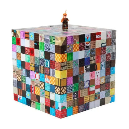 2025 DIY Magnetic Building Blocks – 10-300pcs Mini Puzzle Set for Kids Birthday Gifts