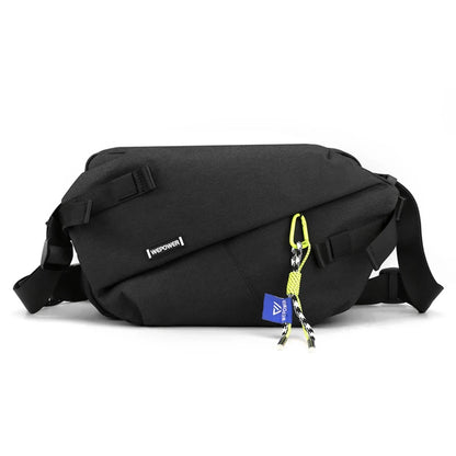2024 High-Quality Nylon Panelled Waist Pack – Unisex Chest & Crossbody Bag for Outdoor Travel