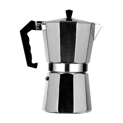 Mocha Coffee Pot - Aluminum Octagonal Stovetop Coffee & Tea Maker