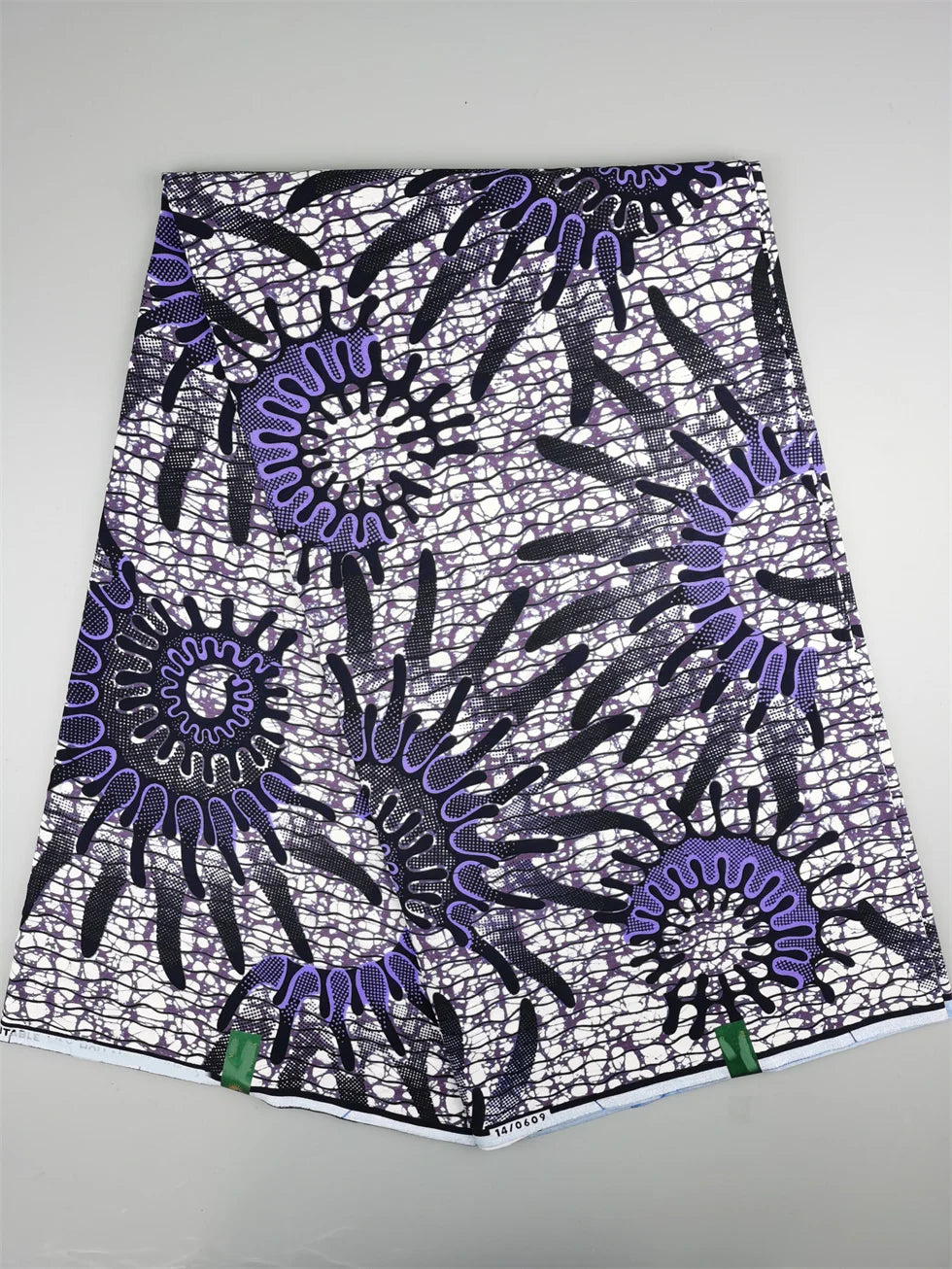 African Wax Fabric - Cotton Nigerian Ankara Batik Block Print Sewing Cloth