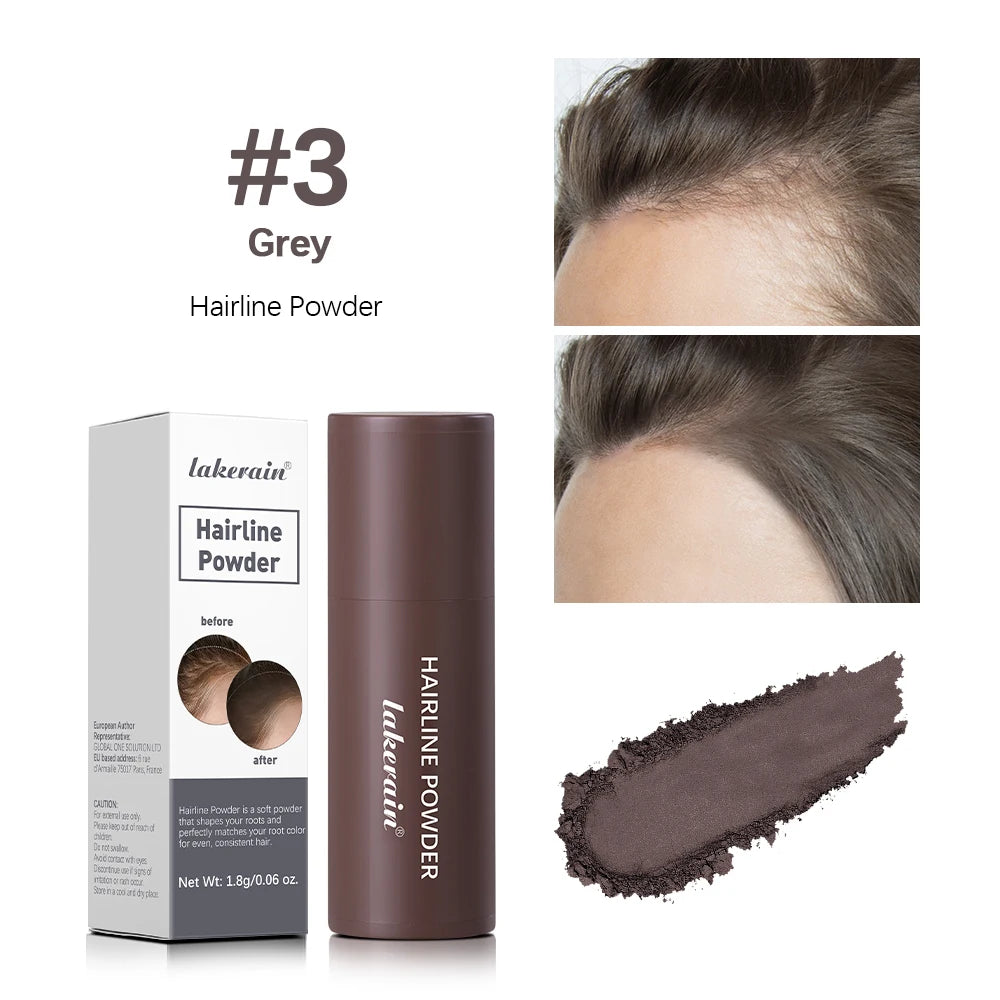 Waterproof Hairline Root Concealer Pen - Instant Gray Coverage Powder Stick for Easy Blending and Natural-Looking Hair Touch-Ups
