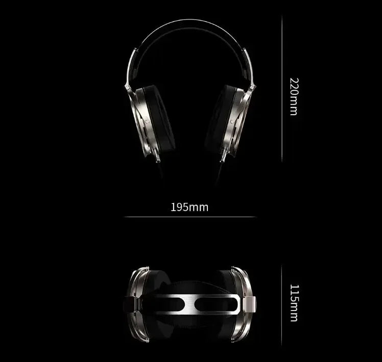 Original Aune AR5000 Full-Size Open-Back Headphones - MLD Dynamic Driver, Hi-Fi, Hi-Res Audiophile Sound