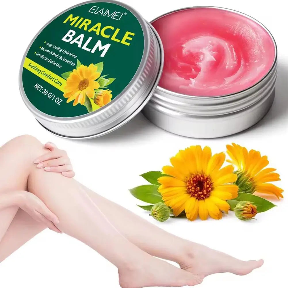 Soothing Moisturizing Miracle Balm – Comforting Joint & Body Cream for Legs, Back, Hands and Feet
