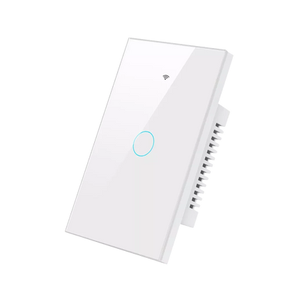 Tuya Smart WiFi Bluetooth Wall Touch Light Switch No Neutral Wire Required US 1-4 Gang Alexa Google Home Compatible Switch
