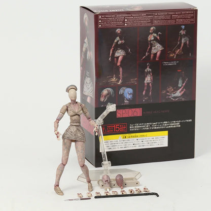 Figma Silent Hill 2 SP-055 Red Pyramid & SP-061 Bubble Head Nurse PVC Action Figures – Collectible Toy Models