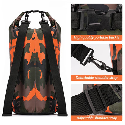 Waterproof Dry Bags Backpack with Wet Separation Pocket - 30L/15L for Kayaking, Boating, Swimming, Outdoor Sports - XAZ9