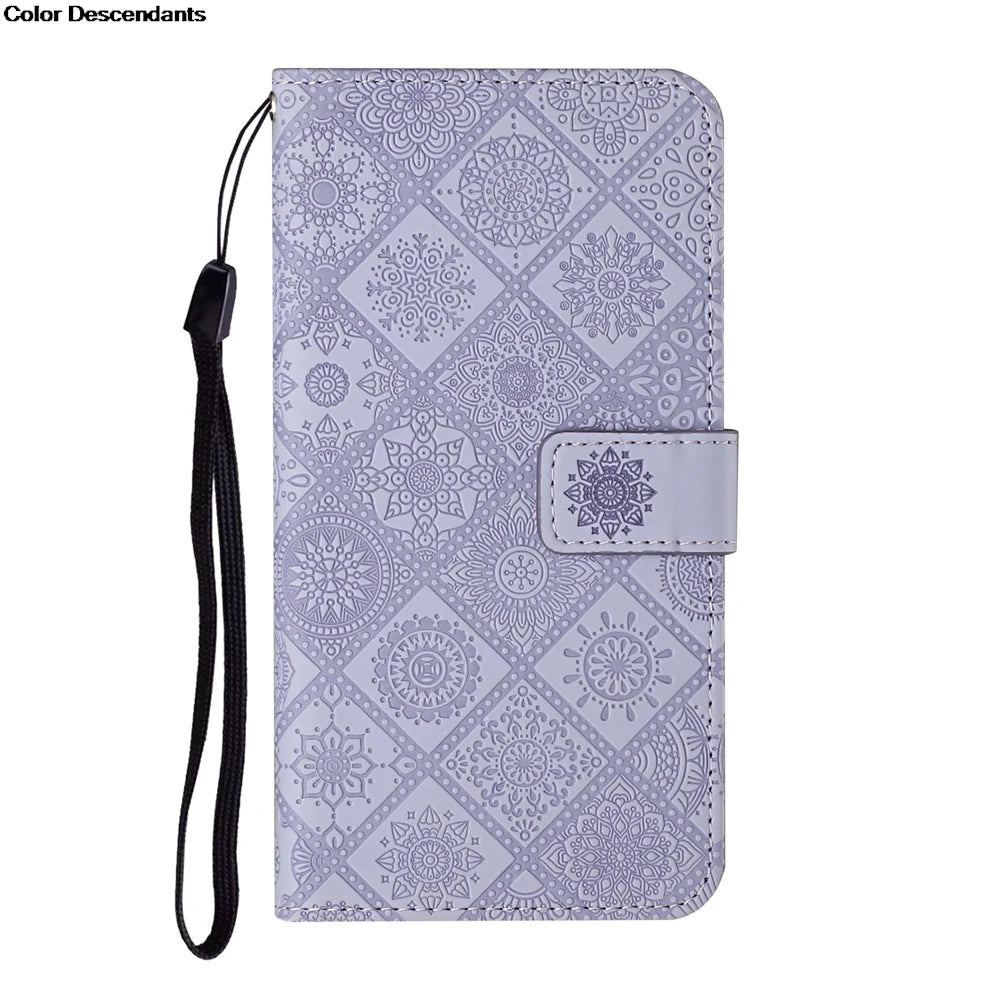 Flip Leather Wallet Case for Redmi Note & Redmi Series (Note 13–9, 4G/5G) – Card Holder Stand Book Cover