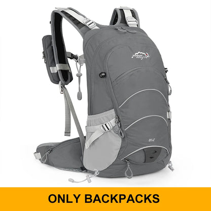 20L Waterproof Mountaineering Backpack – Outdoor Hiking & Camping Bag for Men & Women