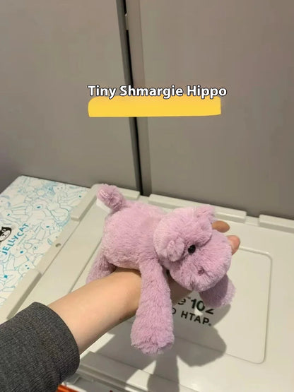 13cm Plush Mini Doll Set — Smaug Series Cat, Elephant, Rabbit, Monkey, Bear, Fox, Hippo & Dog Toys, Cute Birthday Gifts