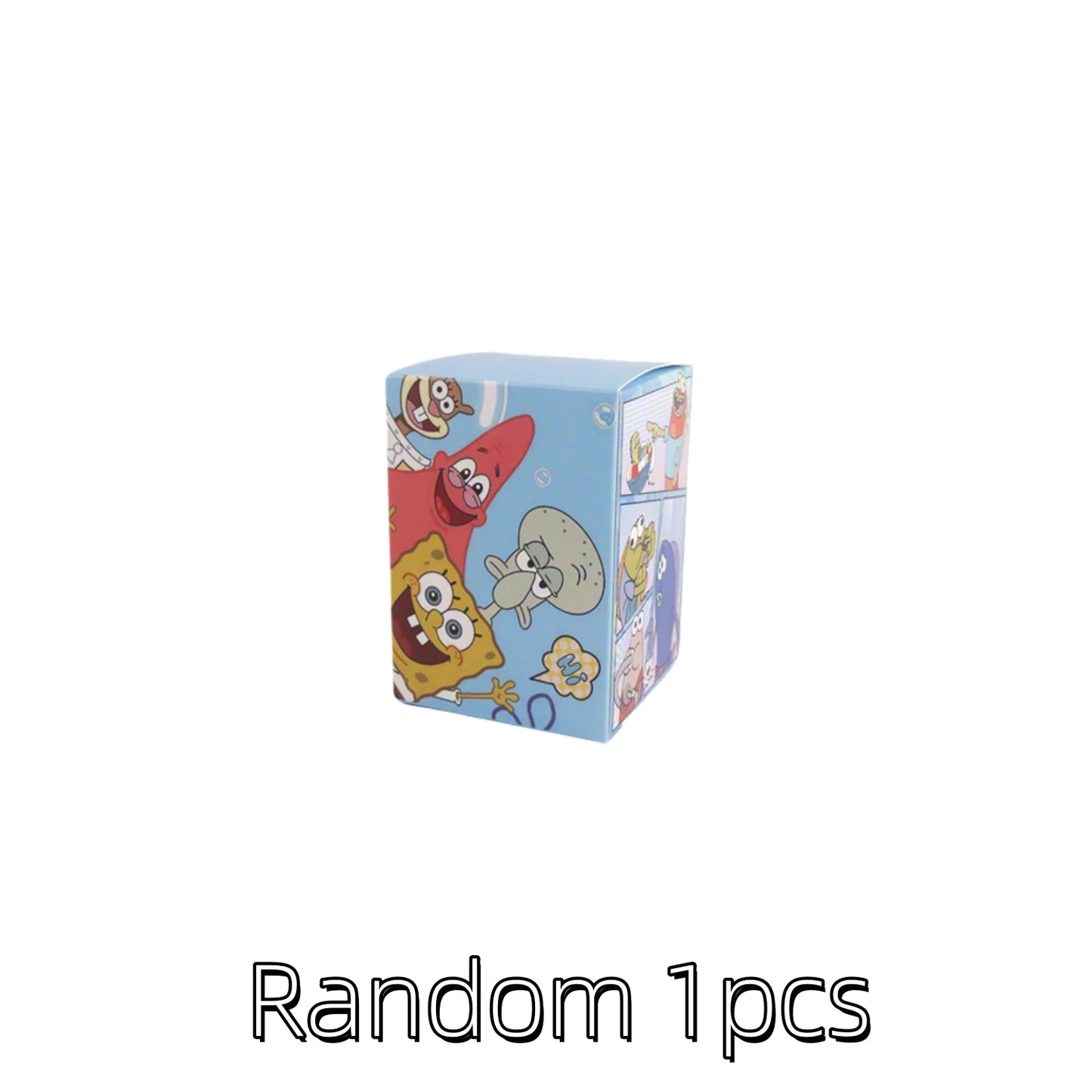 SpongeBob Blind Box Figure - Bikini Bottom Sitting Fish Car Ornament & Cute Desktop Collectible Gift
