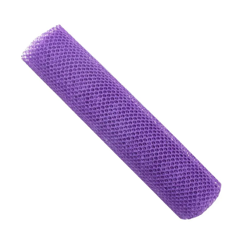 Double-Sided Exfoliating Net Sponge - Mesh Bath Scrub Washcloth & Body Shower Loofah for Deep Cleansing and Dead Skin Removal