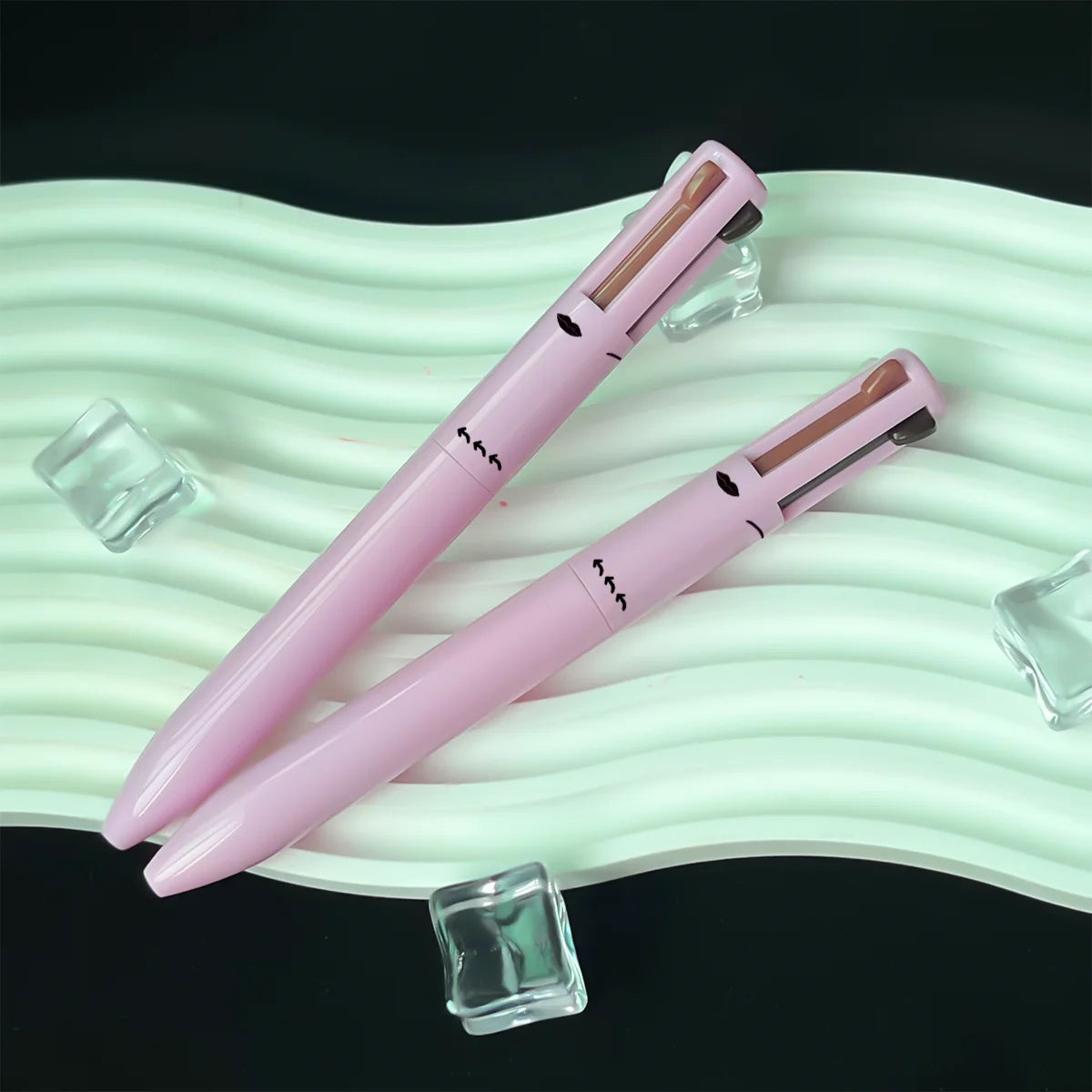 4 in 1 Multi-Functional Lip Liner, Eyeliner & Eyebrow Pencil Set – 4 Color Options
