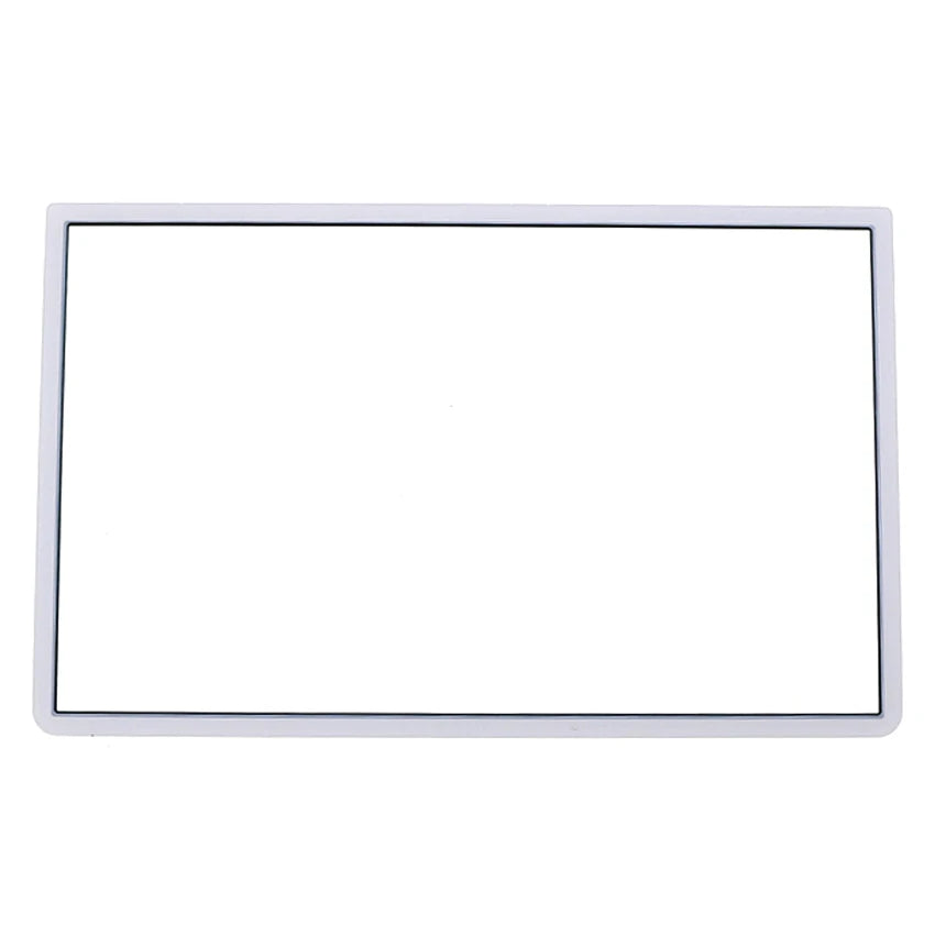 JCD Replacement Upper Front Screen Frame Lens Cover for New 3DS XL / LL – Plastic & Glass LCD