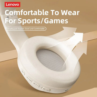 Lenovo Thinkplus TH10 TWS Bluetooth Earphones – Stereo Headphones with Mic for iPhone, Samsung, Android & iOS Devices