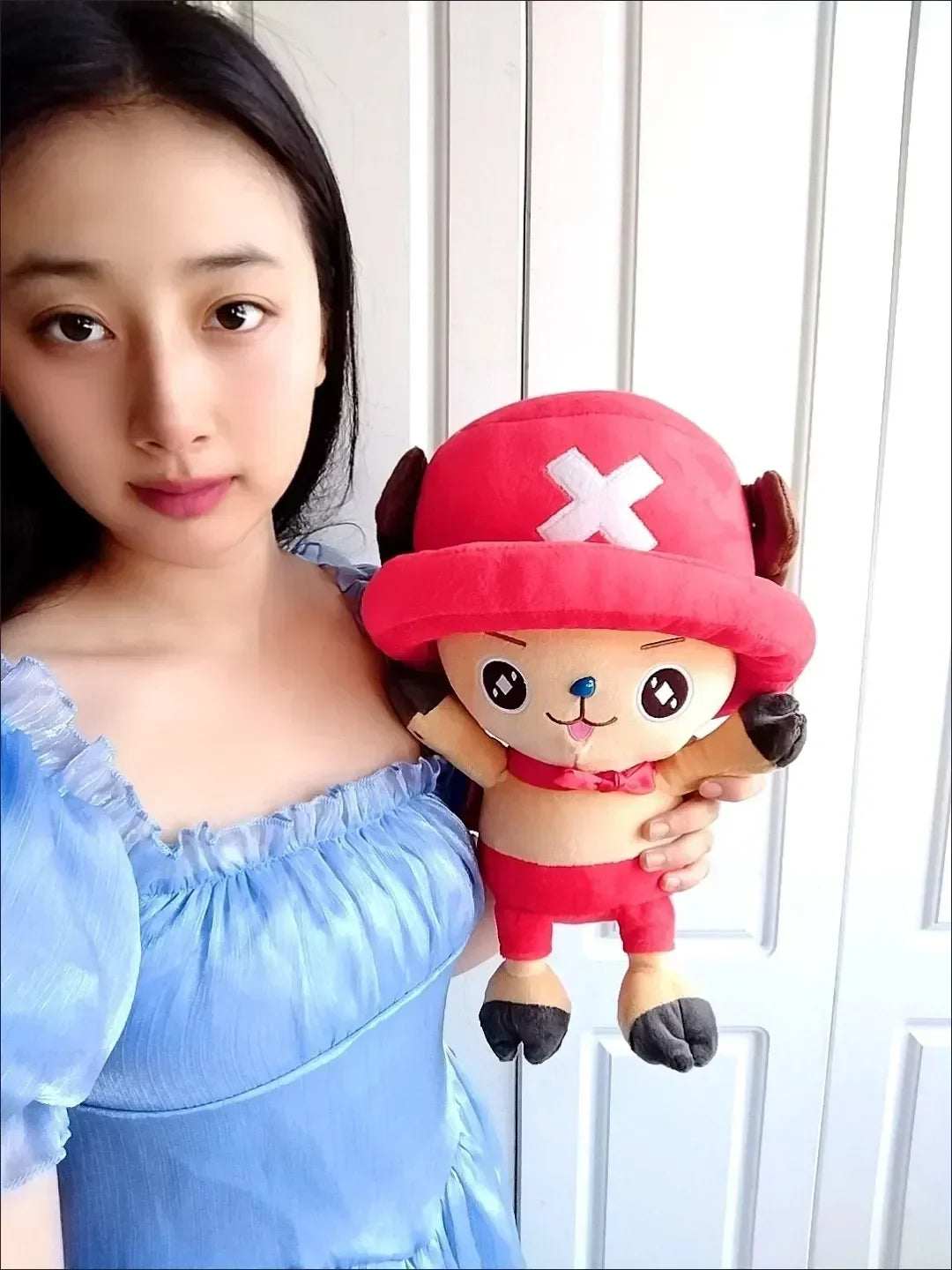 35-70cm One Piece Tony Tony Chopper Plush Doll – Soft Anime Figure, Bedroom Decoration, Sleeping Pillow & Kids Xmas Gift Toy