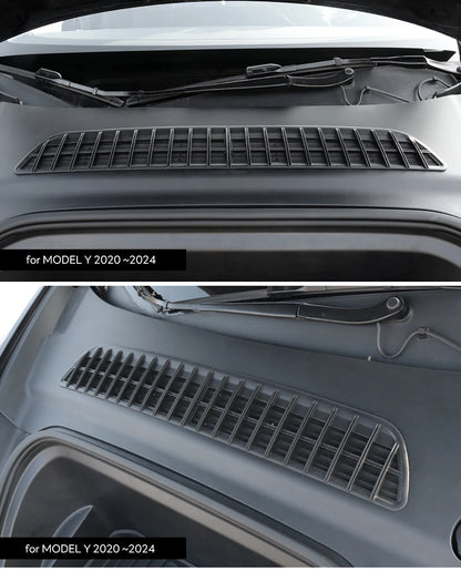 Tesla Model Y 2020-2024 Lower Bumper Anti-Insect Net – Dustproof Front Vent Grille Cover