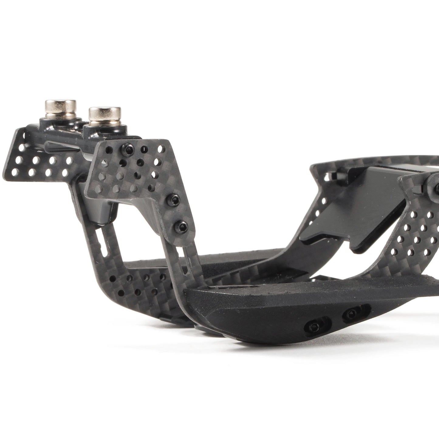 Carbon Fiber 1/24 LCG Chassis Kit - High-Clearance Adjustable Wheelbase for SCX24 Custom Performance Builds