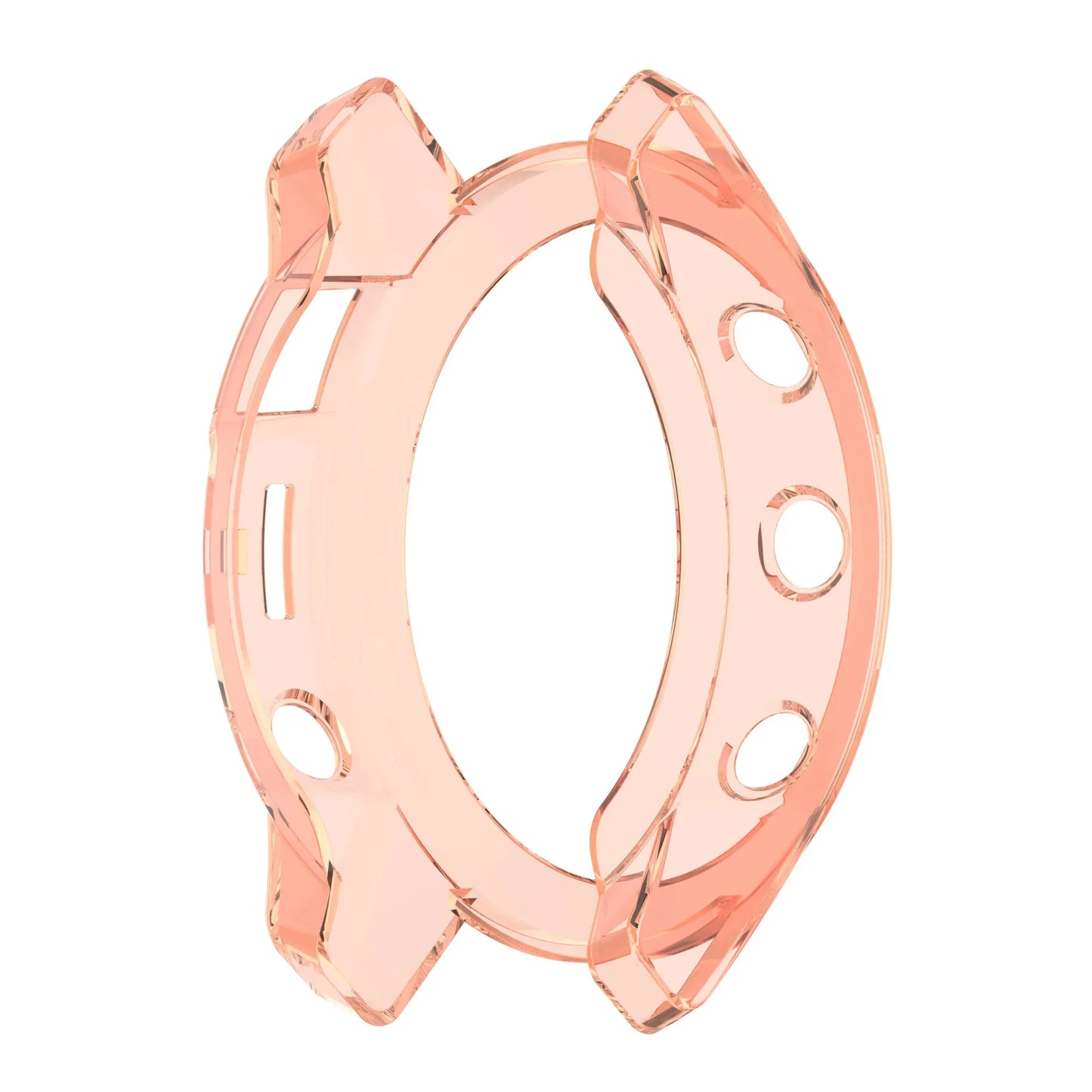 Transparent TPU Protective Case for Garmin Fenix 5/6/7 Series – Soft Slim Watch Cover