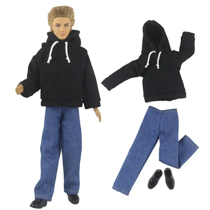 12-Inch Ken Doll Clothes – Casual Sweater Outfit, Multiple Styles Available