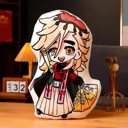 Demon Slayer Kimetsu no Yaiba Plush Cushion – Anime Dakimakura Pillow Tanjiro Nezuko Zenitsu Inosuke Kawaii Doll