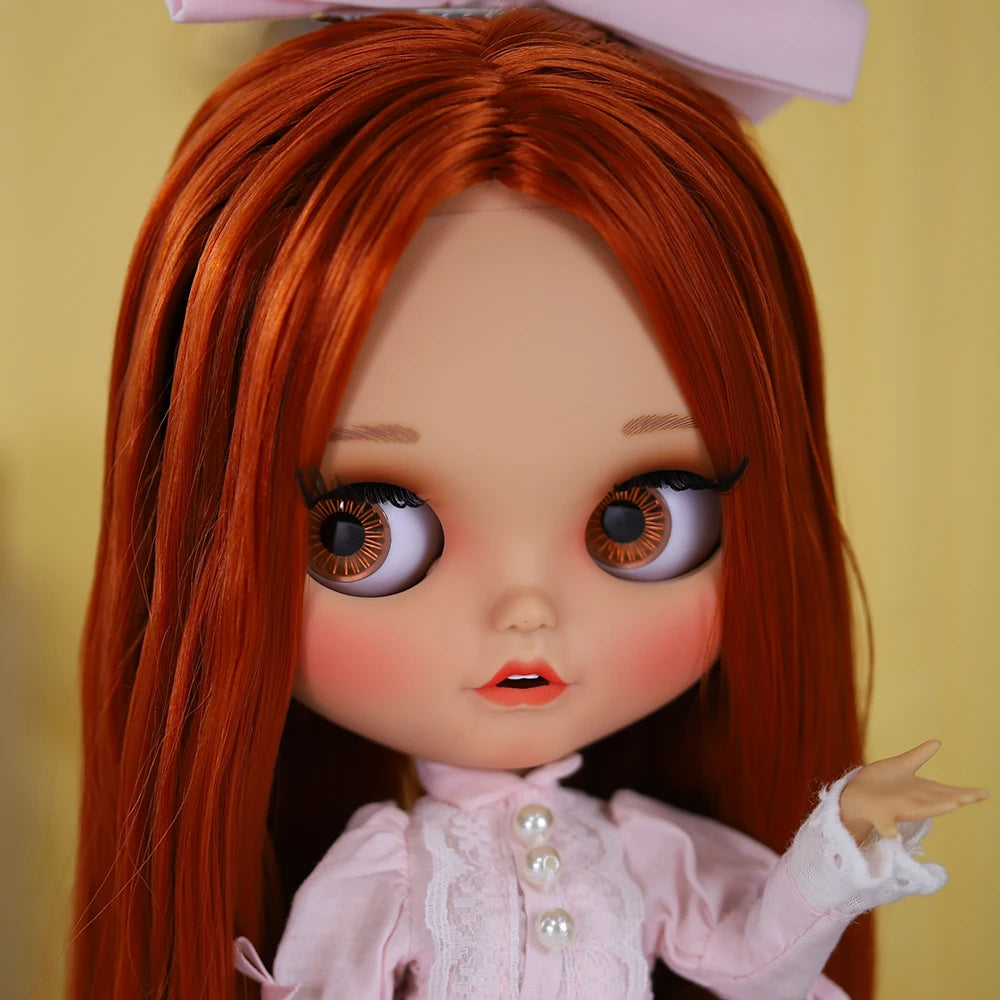 ICY DBS Blythe 1/6 BJD Doll – 30cm Tan Skin Matte Face Jointed Body, Anime Girl Toy Gift