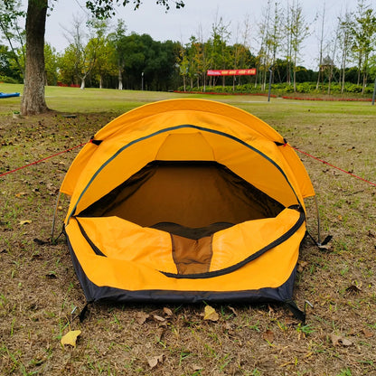 Lightweight Backpacking Tent – Outdoor Camping Sleeping Bag Tent for Single Person Use