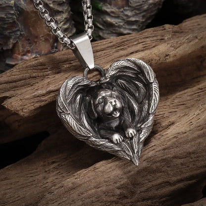 Gothic Skull Jesus Cross Necklace – Punk Catholic Amulet Jewelry for Men, Religious Pendant