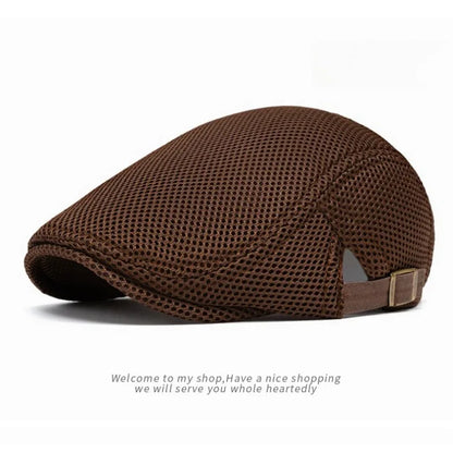Camouflage Mesh Baseball Cap - Adjustable Outdoor Sun Hat for Men & Women