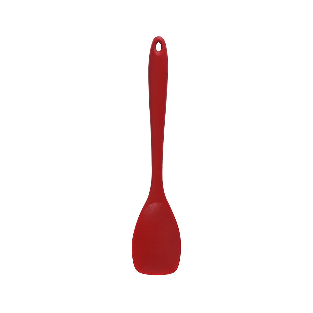 Silicone Flat Head Shovel – All-Inclusive Non-Stick Salad Spoon & Kitchen Spatula Utensil