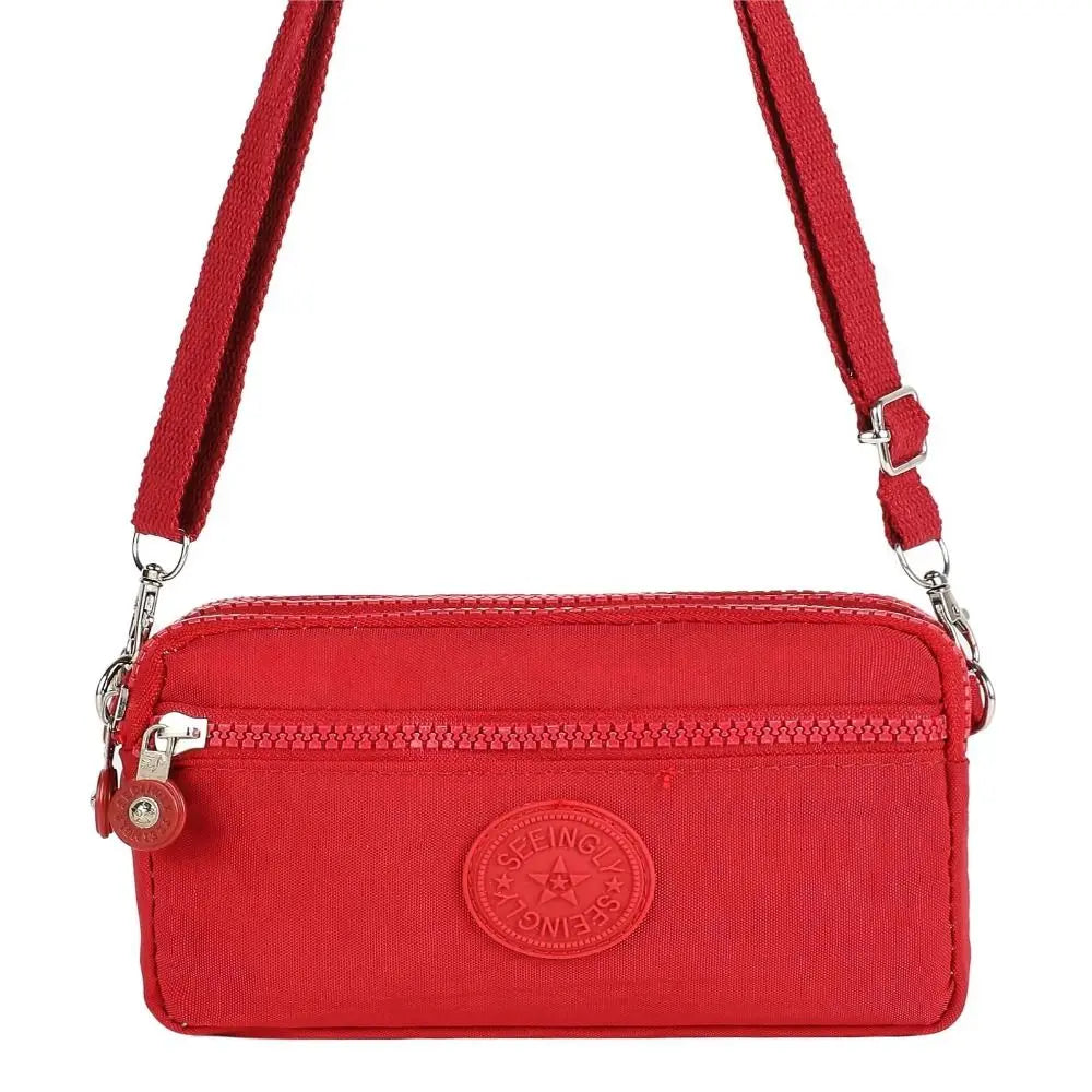 Women’s Large Capacity Handbag – Fashionable Portable Crossbody & Shoulder Bag with Zipper, Messenger Style