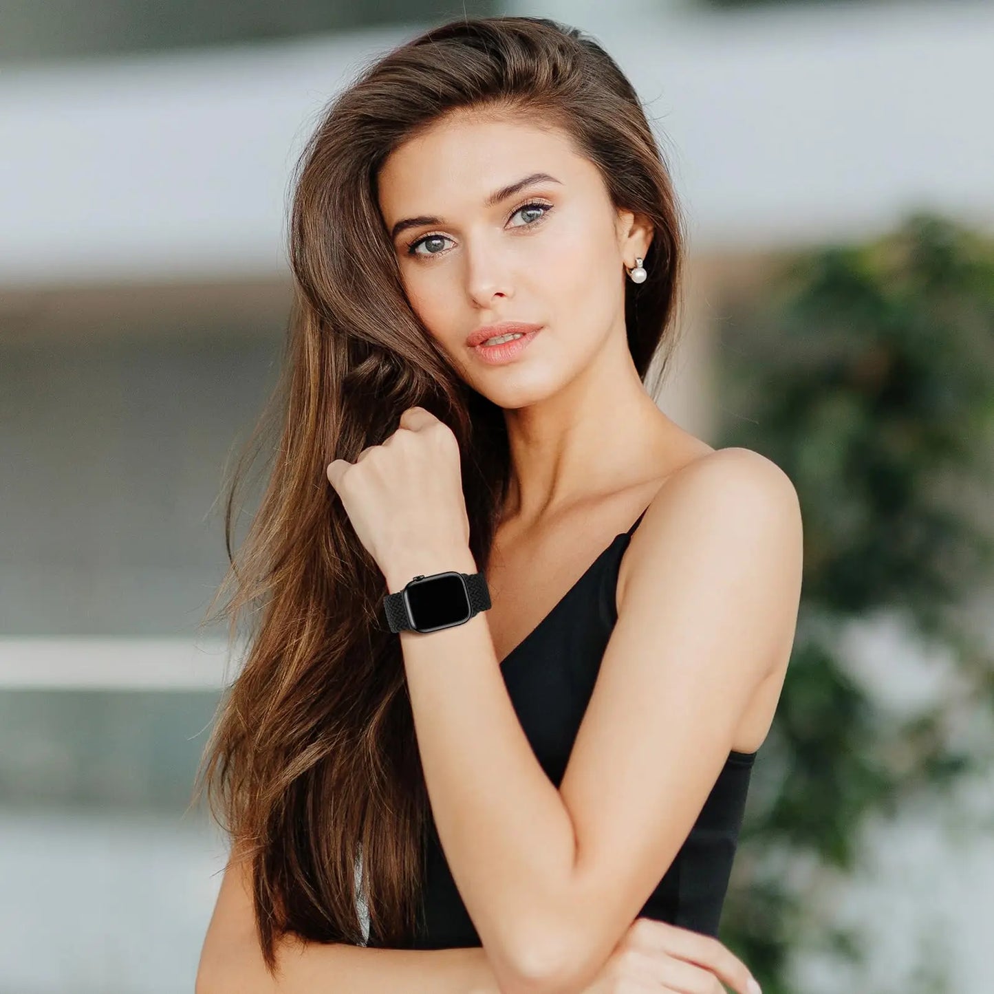 Braided Magnetic Strap for Apple Watch — Compatible with 38mm, 40mm, 41mm, 44mm, 45mm, 49mm Series SE, 7, 6, 8, 9, 10 & Ultra2
