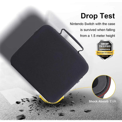 Nintendo Switch OLED Carrying Case - Large Capacity Storage Pouch with Card Slot | Protective Bag for Game Accessories