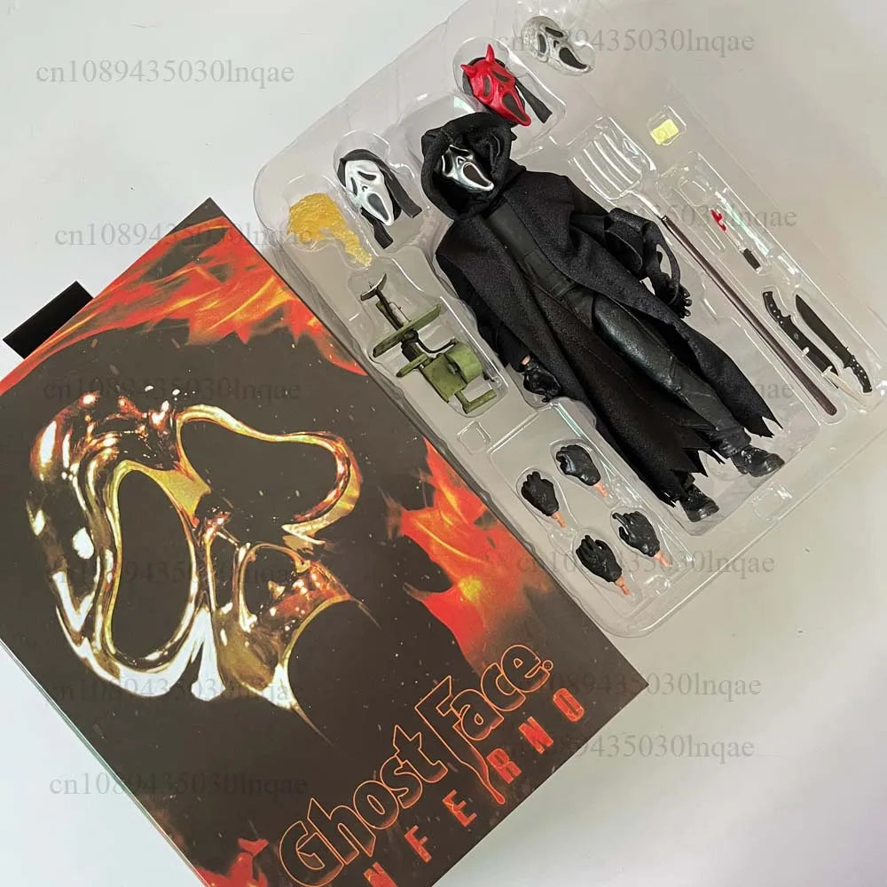 NECA Inferno Fire Action Figure – The Nun Billy Prey Movable Horror Collectible Toy